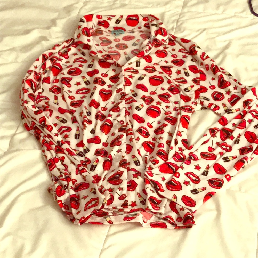 Stretchy night top